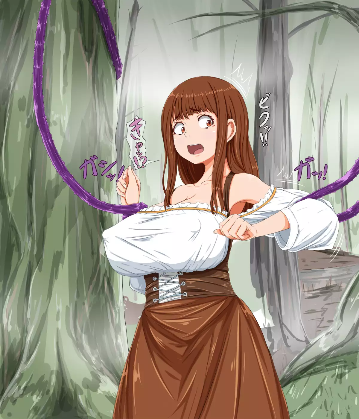 Mura musume wa mori no naedoko ni