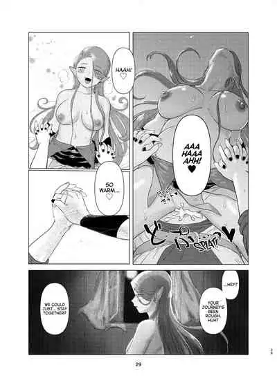 [Nezumichiru] Witch Lady-san ni Sinuhodo Aisareru Hon | LOVED to DEATH by WITCH LADY-SAN Book (+OMAKE) (Dragon Quest VIII) [EHCOVE] [English]