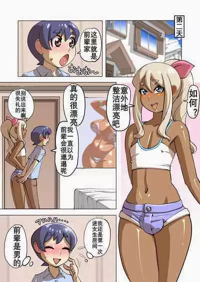 Otokonoko Gal Senpai no Chinpo ga Dekai Ken | 男娘辣妹前辈的大鸡儿