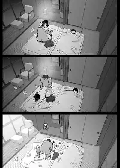 [Hachikou] Ochiru toki 3 -Ryokan no Kyakushitsu de Otto no Shuushin-Chuu Okonawareru Tanin Koubi-