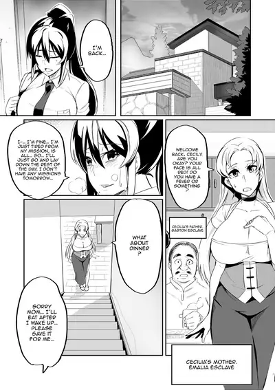 [Hatoba Akane] Demon Slaying Battle Princess Cecilia Ch. 1-8 | Touma Senki Cecilia Ch. 1-8 [English] {EL JEFE Hentai Truck}