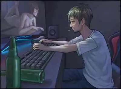 Shokushu no Naedoko-ka Haramibukuro Hitozuma to Otto ga Onanishiteiru toki ni UMA no Shokushu ni Nikutai Kaizousare Kyousei Shussan