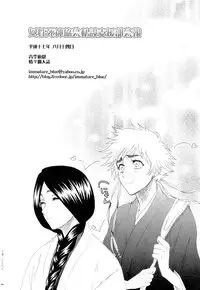 (C68) [Aozora Yuugi (Chin Chin)] Josei Shinigami Kyoukai Shisetsu Shienbu Kaihou (Bleach) [English]