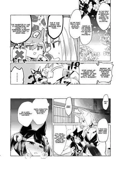[Yuribatake Bokujou (Kon)] Akagi-chan wa Okusuri o Nomanai | Akagi-chan Won't Take Her Medicine (Azur Lane) [English] [Gondis] [Digital]