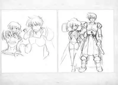 ALICESOFT ORION SCRIBBLES with CROQUIS ULTIMATE EDITION VOL.4 織音計画特別版 ラフ画集