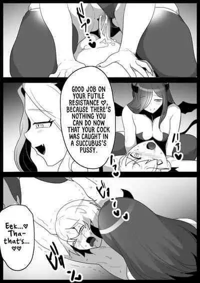 A story about a cheat-class hero being level-drained by low-class succubi and publicly executed.