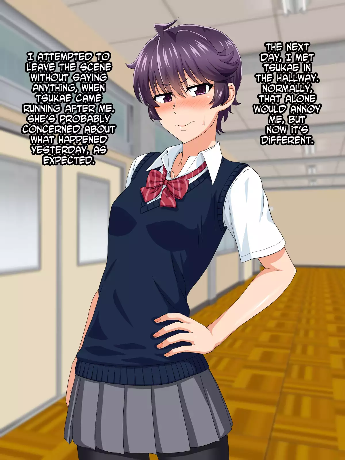 Mannish Musume no Honne wa Sukebe na Bakunyuu Musume | A Mannish Girl's Hidden Side Is A Lusty Busty Girl