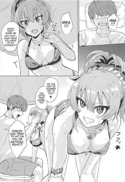 (C94) [Jackass (Demio)] Mika ga Erokute Tsurai | Mika is spicy hot! (THE IDOLM@STER CINDERELLA GIRLS) [English] [animefan71109]