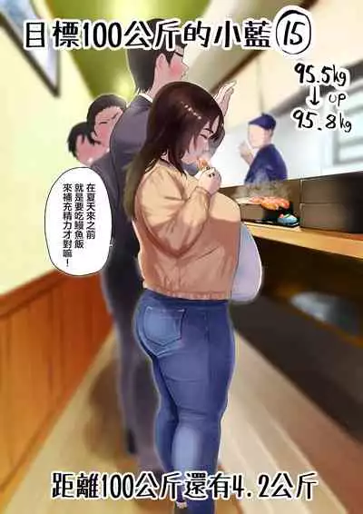 Ai aims for 100kg | 目標100公斤的小藍