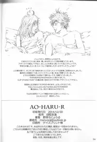 (C87) [Mekurume Yuuen (Nohara Monyoral)] AO-HARU-R (Blue Spring Ride)