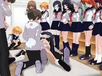 [Kuro Zuishou (Ichimai no Ginka)] Iinchou wa Class de Ijimerarete Imasu ~Ningen Owakarekai~