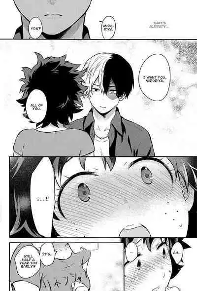 [Kyujitsusyukkin (Chikaya)] Love Me Tender 2 [English] Boku no Hero Academia (Casual Scans)