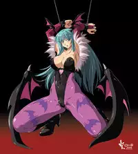 [Nyanko Batake (Murasaki Nyaa)] Pitapita Morrigan Fetish DL + (Darkstalkers) [Digital]