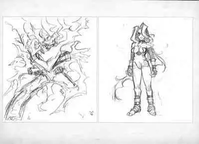 ALICESOFT ORION SCRIBBLES with CROQUIS ULTIMATE EDITION VOL.2 織音計画特別版 ラフ画集