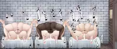 ふたなり達がひたすら種付けプレスするのを見るだけの差分集