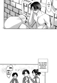 (Hekigai Chousa Haku) [Crazy9 (Ichitaka)] Saishuu Heiki 180cm-kyuu Heichou (Shingeki no Kyojin) [English] [Yaoi-Sei] [Decensored]