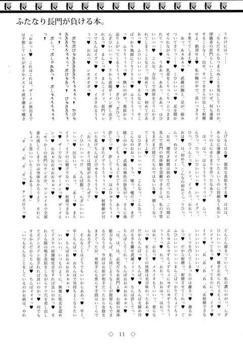 Futanari Nagato ga Makeru hon.