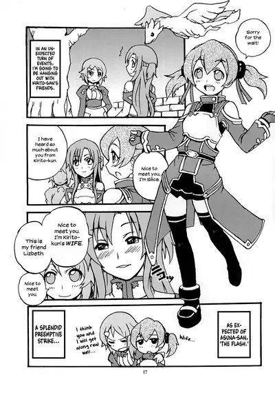 (C82) [SUKAPON-DO (Yano Takumi & Kagawa Tomonobu)] Home Sweet Home (Sword Art Online) [English] [EHCOVE]