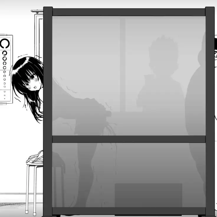 Kotegawa x Kouchou Silhouette Hokenshitsu