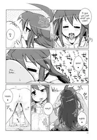 (COMIC1☆7) [Shichimen Soka (Sturkey)] Konata Plays with your Butt (Lucky Star) [English] =SW=