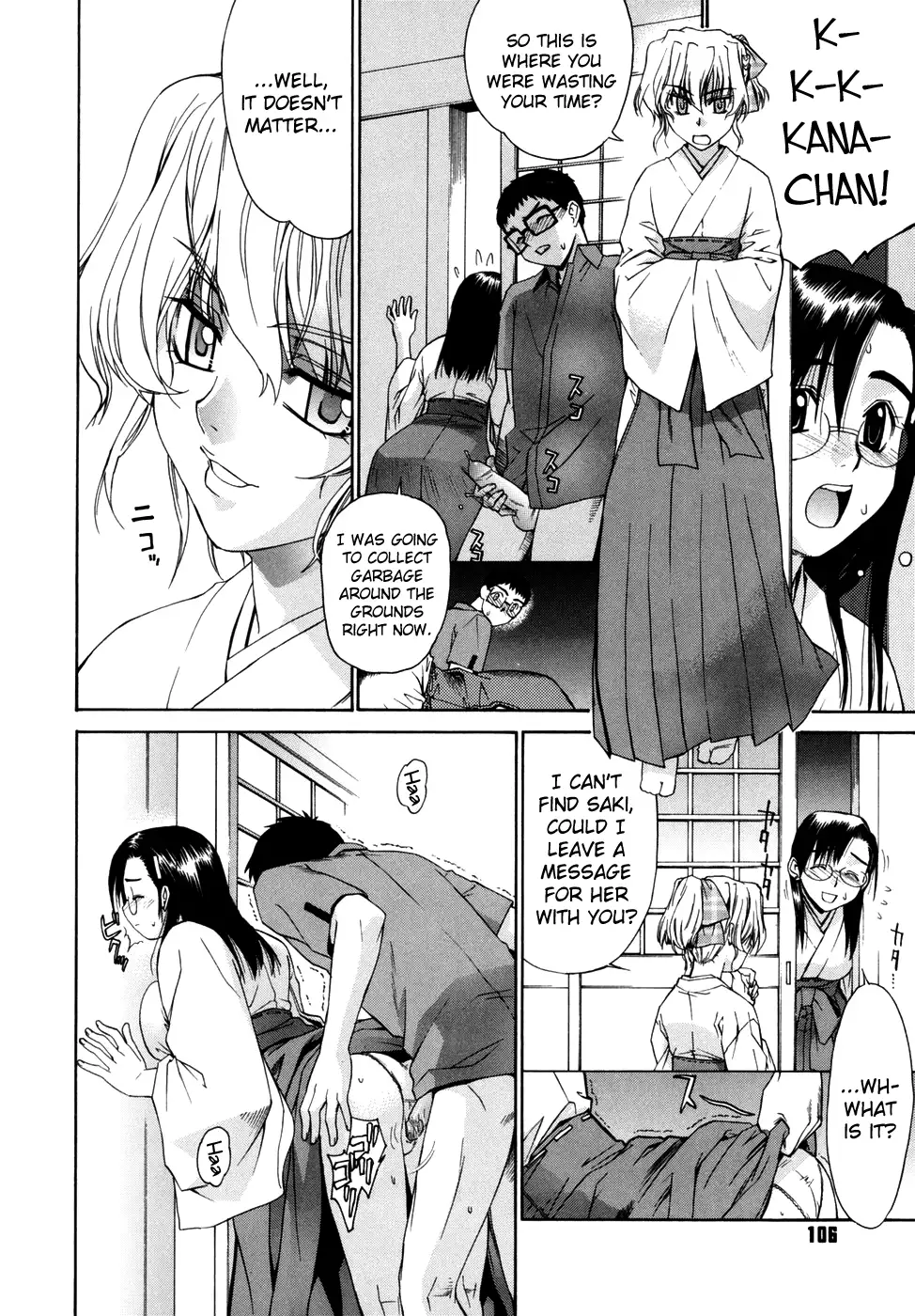 Tonari no Miko-san wa Minna Warau Ch.1-9