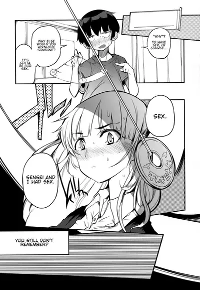 (COMITIA128) [Naitou2 (F4U)] Soku Ochi Sensei Saimin Commentary | Teacher's Instant Loss Hypnosis Commentary [English]