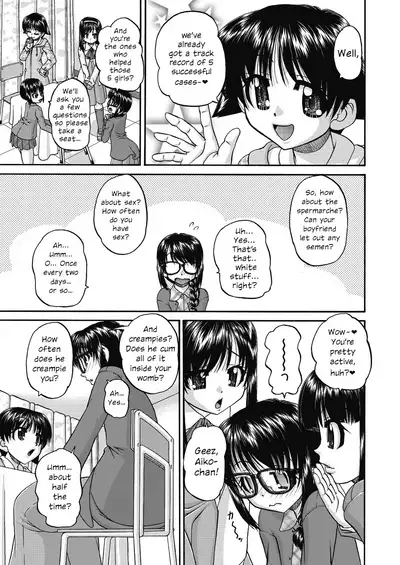 [Chunrouzan] Joshi Shougakusei Ninshin Club | Gradeschooler Child Bearing Club Ch. 1 - 6 [English] [head empty] [Digital]