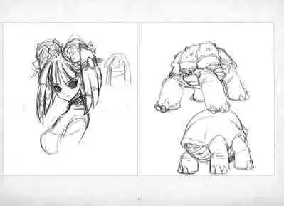 ALICESOFT ORION SCRIBBLES with CROQUIS ULTIMATE EDITION VOL.4 織音計画特別版 ラフ画集