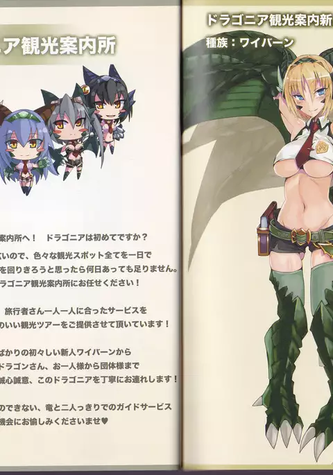 Monster Girl Encyclopedia World Guide - Side I: Dragonia