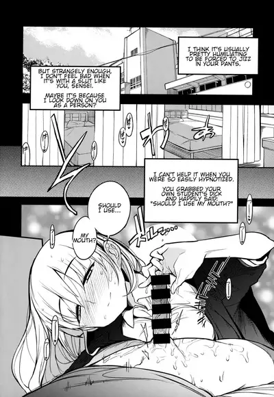 (COMITIA128) [Naitou2 (F4U)] Soku Ochi Sensei Saimin Commentary | Teacher's Instant Loss Hypnosis Commentary [English]