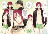 (Hoeru! SHARK!!) [kuromorry (morry)] Happy Happy Birthday!! (Free!) [English] [Shiki no Scans]