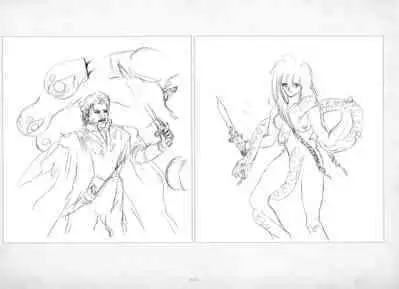 ALICESOFT ORION SCRIBBLES with CROQUIS ULTIMATE EDITION VOL.1 織音計画特別版 ラフ画集