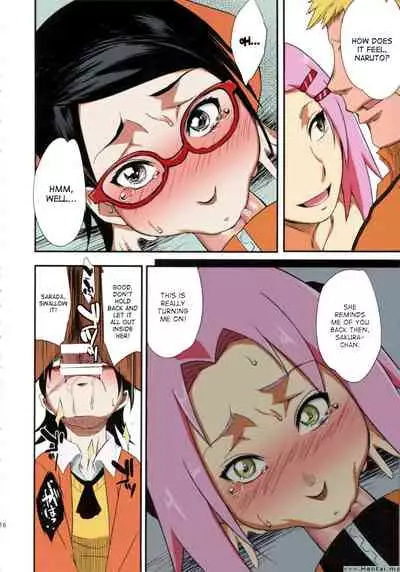 (C87) [Karakishi Youhei-dan Shinga (Sahara Wataru)] Konoha Donburi (Boruto) [English] {Hen-Colorist} [Colorized] [Incomplete]