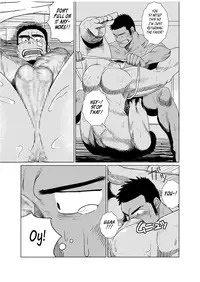 [Mousou Wakusei (Moritake)] Professional!? Muscular Underwear Wrestling + I Defintely Won't Model!! [English]