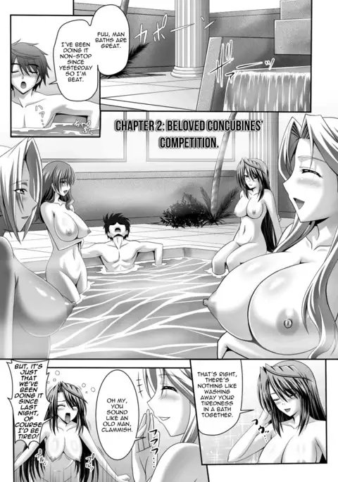 Harem Wedding The Sweet Honeymoon Ch. 1-3