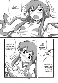 (SC51) [BlueMage (Aoi Manabu)] Peropero suru no o Yamena Ika! | Won't you stop licking! (Shinryaku! Ika Musume) [English] =LWB=