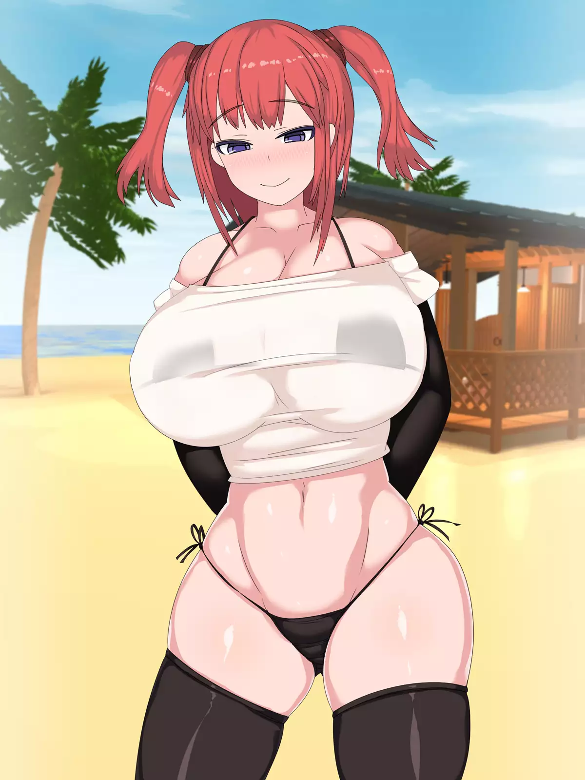 madoromi andon beach sex cg set
