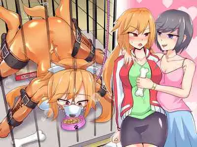 JD Couple to Inu no Seikatsu - Doggy life of the university women couple.