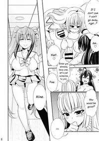 A Big-Tig Twintail Girl gets Screwed by Two Futanari Girls