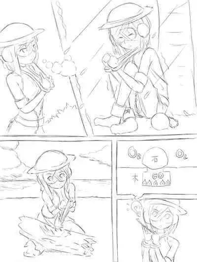 Selfbondage challage Survive in island 1-4