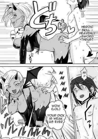 Succubus ni Haiboku Shite Chitchana Teisobi o Tsukerarechau Ohanashi | Story about Losing to a Succubus and Made to Wear Small Chastity Belt