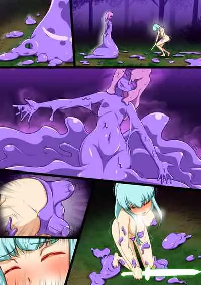 ウチの子がえっちな敵と戦って敗北する話 vsスライム編 正規ルート