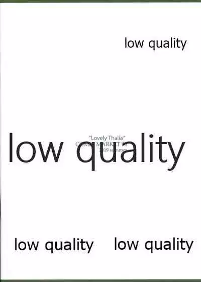 (C96) [Asagi Jun (Asagiya)] Lovely Thalia (THE iDOLM@STER: Shiny Colors)