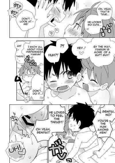 [Natitama (Isako)] Yakumo-Senpai to Yuusuke-kun Inmu Hen! | Yakumo & Yusuke Explicit version! [English] [Digital]