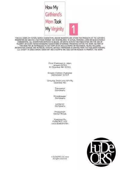 Kanojo no Okaa-san ni Doutei o Ubawareru Hanashi 1 | How My Girlfriend's Mom Took My Virginity 1