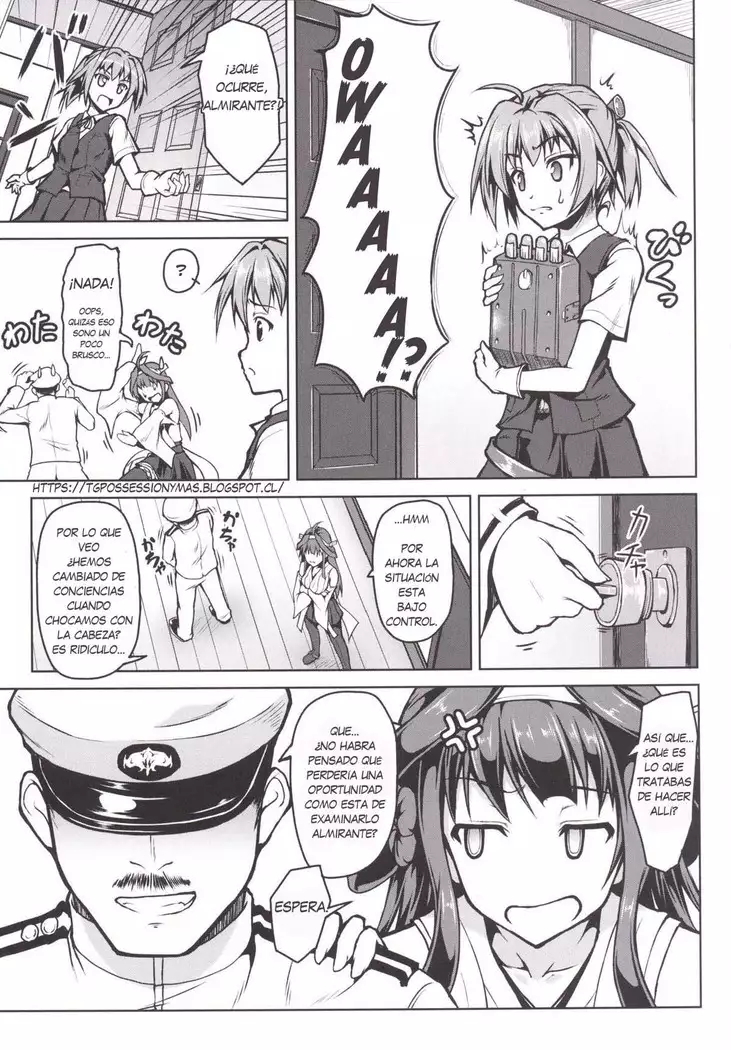 Kongou ni Nacchatta Teitoku no Ohanashi