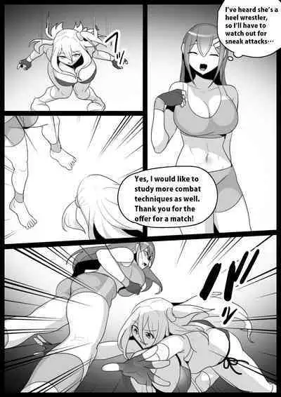 [The Nation of Head Scissors, Toppogi] Girls Beat! Plus - Yuuna Hiiragi vs Saki