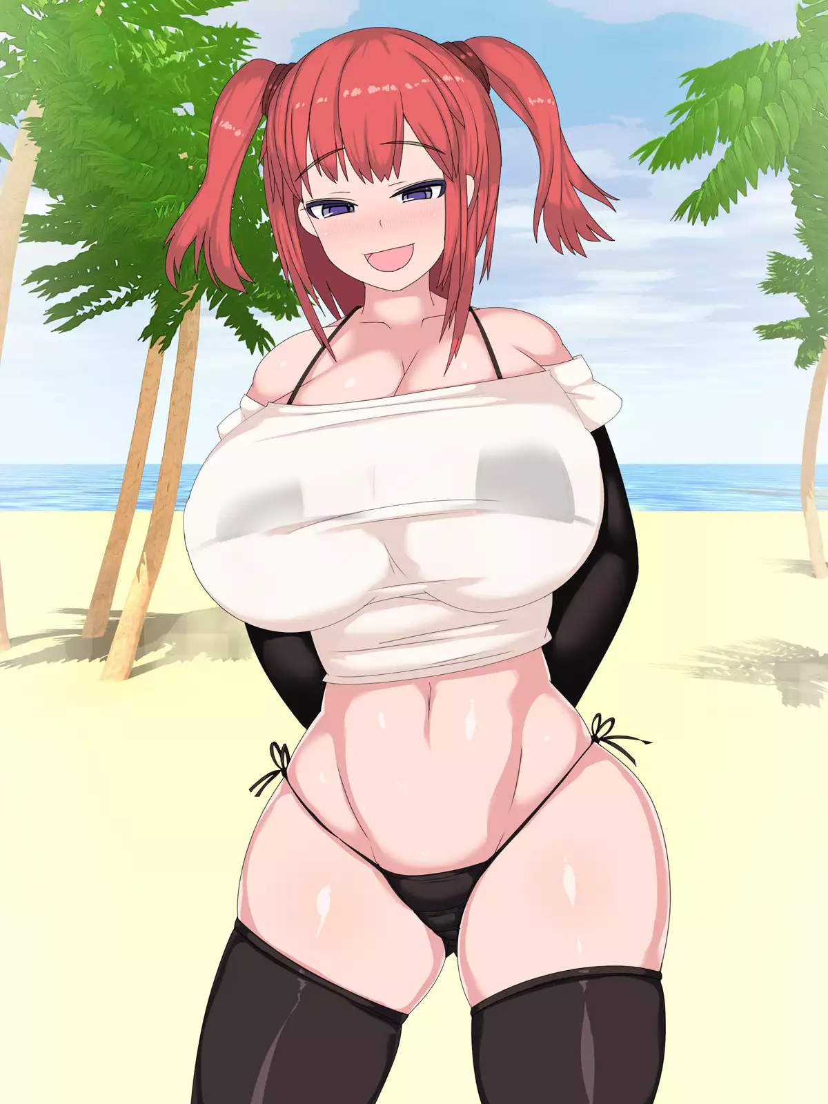 madoromi andon beach sex cg set