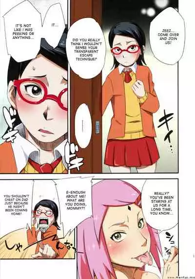 (C87) [Karakishi Youhei-dan Shinga (Sahara Wataru)] Konoha Donburi (Boruto) [English] {Hen-Colorist} [Colorized] [Incomplete]