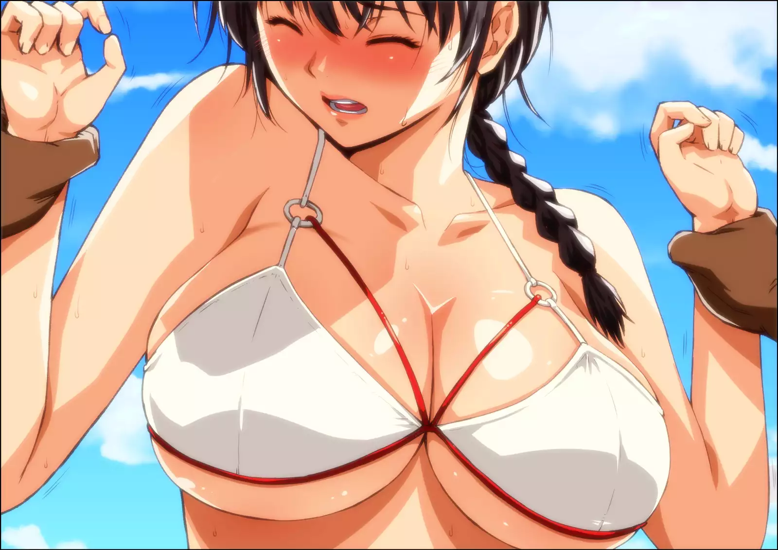 Kareshi Ga Irunoni Gouin Na Nanpa Otokotachi Ni Moteasobarechau Onnanoko